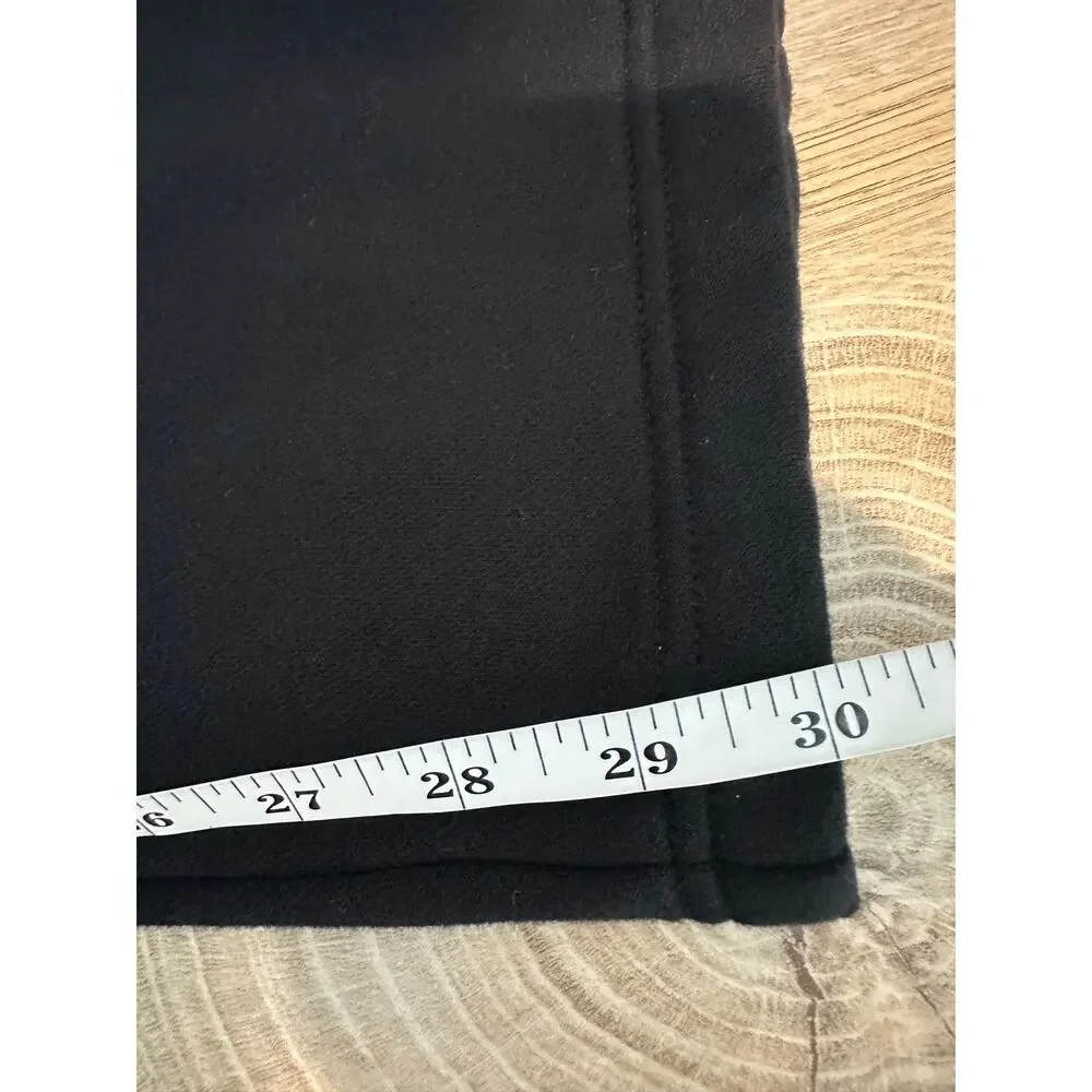 Hollister Feel Good Cotton Relaxed Straight Sweatpant Black XL NEW